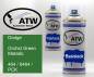 Preview: Dodge, Orchid Green Metallic, 464 / 6464 / PCK: 400ml Sprühdose + 400ml Klarlack - Set, von ATW Autoteile West.